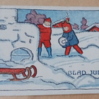 August Tuhka: Lapset rakentavat lumilinnaa, p. 1919 - pikkukuva 1