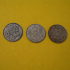 3 kpl 25p 1894, 1913 & 1916 - hopeaa - pikkukuva 2