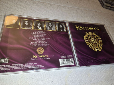Kamelot – Eternity CD 1995 Noise Records Debyyttialbumi Powe