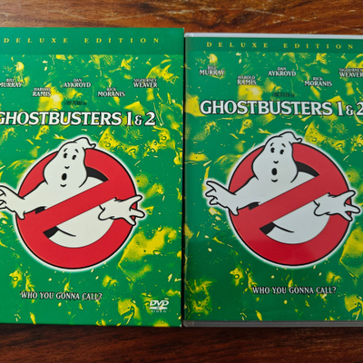 Ghostbusters 1 & 2 dvdboksi