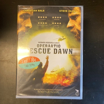 Operaatio Rescue Dawn DVD (UUSI)