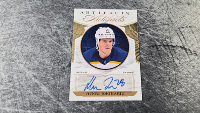 Henri Jokiharju 2022-23 Artifacts Autofacts
