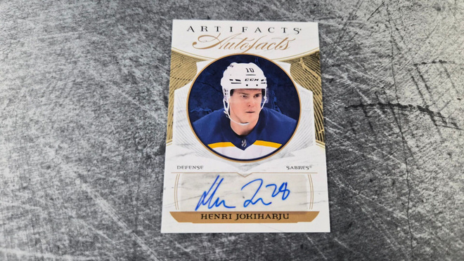 Henri Jokiharju 2022-23 Artifacts Autofacts