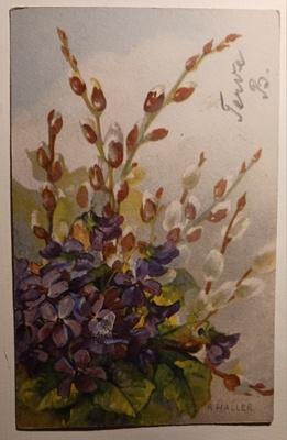 A. Haller: Esikkoja ja pajunkissoja, p. 1932