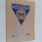 Historiallinen aikakauskirja 1/1951 - pikkukuva 1