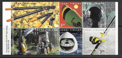 Postimerkkivihko V47 ** ( Suomalainen muotoilu )