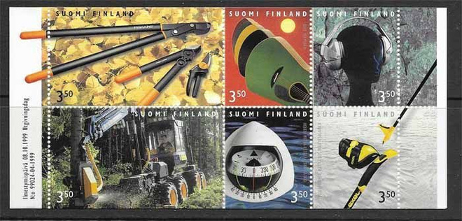 Postimerkkivihko V47 ** ( Suomalainen muotoilu )