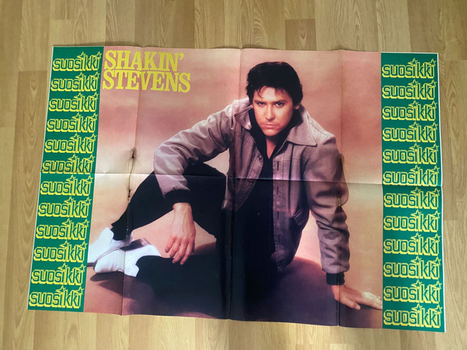 Shakin' Stevens juliste ja keräilykuva 