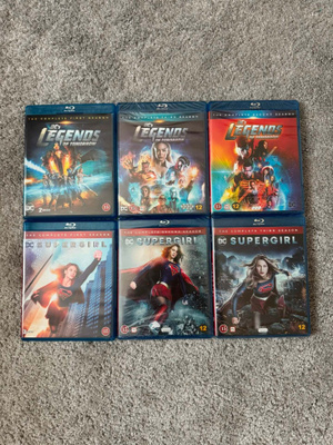 SUPERGIRL & LEGENDS OF TOMORROW KAUDET 1-3 (UUSI)