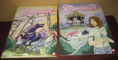 Carousel 4 ja 5/2009, hevossarjakuvat 2 lehteä kerralla