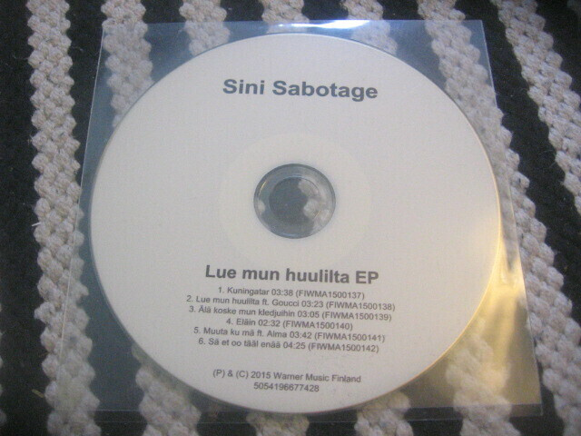 Sini Sabotage - Lue mun huulilta EP (cds)