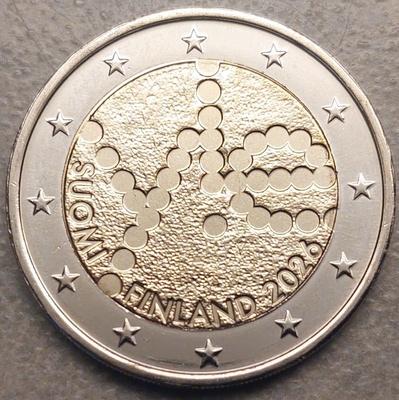 2 euro Suomi 2026 kolikko