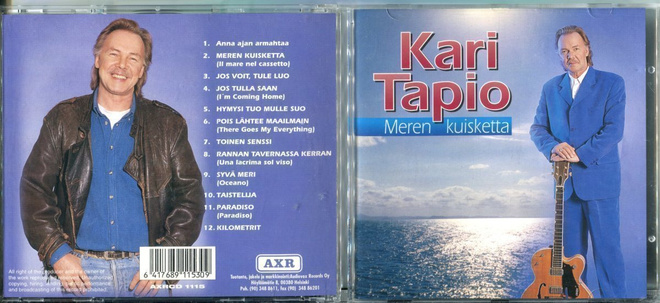 KARI TAPIO . CD-LEVY . MEREN KUISKETTA