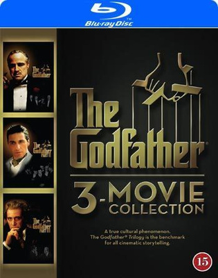 The Godfather :  3-Movie Collection  -  (3 Blu-ray)