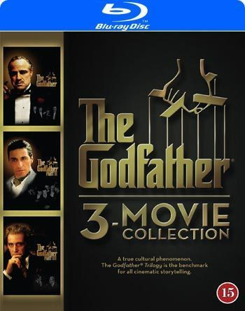 The Godfather :  3-Movie Collection  -  (3 Blu-ray)