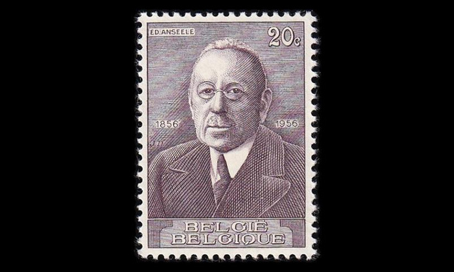 Belgia 1046 ** Poliitikko Eduard Anseele (1956)