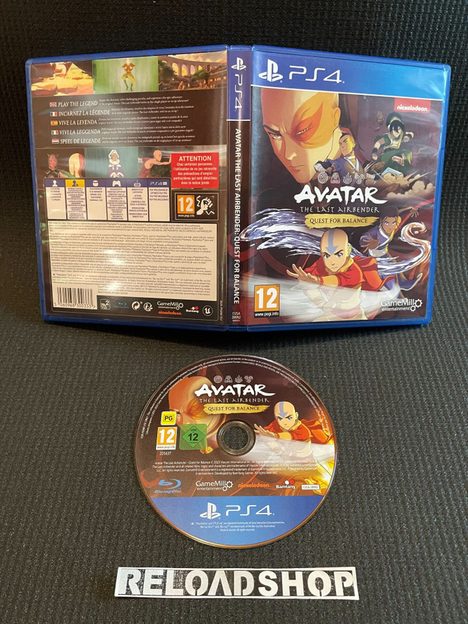 Avatar The Last Airbender Quest for Balance PS4