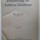 BALCK : Entwickelung der Taktik im Weltkriege - pikkukuva 3