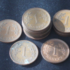 1 Mk Kupar markkoja 14 Kpl Suomi 1940- 1943 ja 1951 - pikkukuva 4