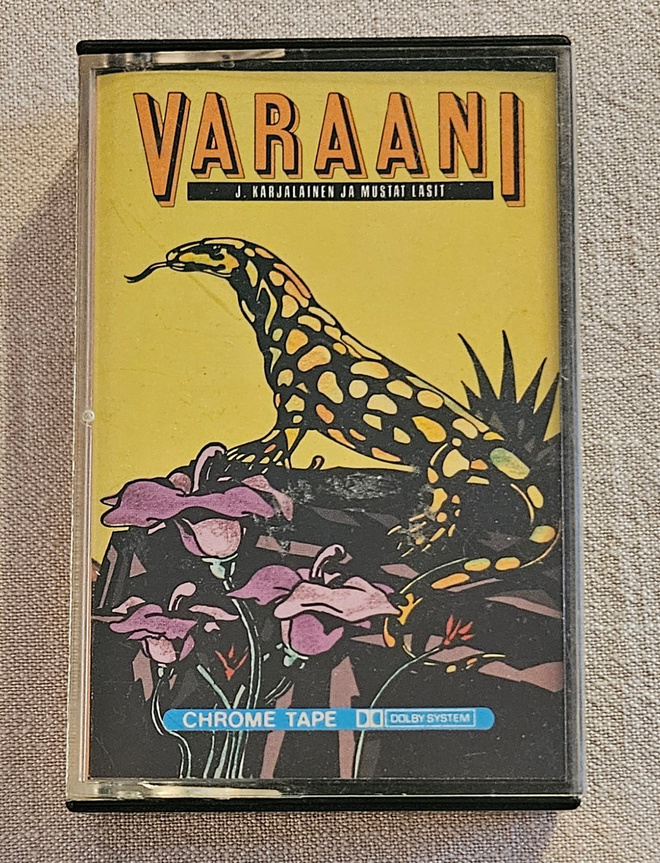 J. Karjalainen ja Mustat lasit  - Varaani (kasetti)