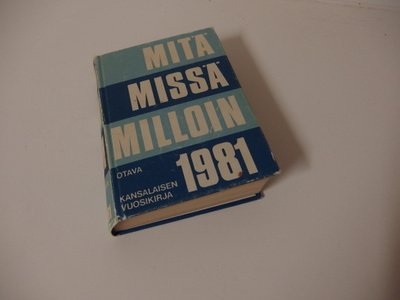 Mitä Missä Milloin 1981