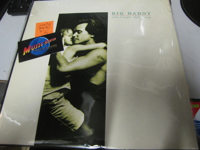JOHN COUGAR MELLENCAMP -BIG DADDY LP 1.PAINOS HOLLANTI M-