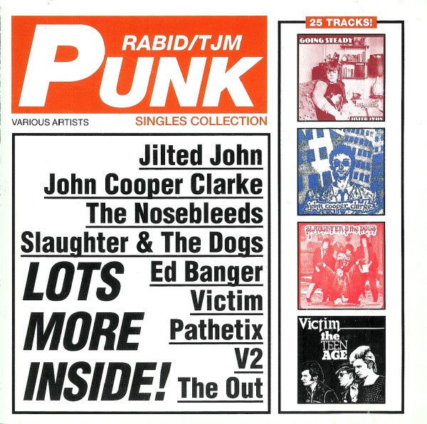 Rabid/TJM Punk Singles Collection (CD) NEAR MINT!! Gyro V2