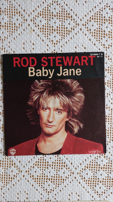 7" KANSI Rod Stewart: Baby Jane (VAIN KANSI)