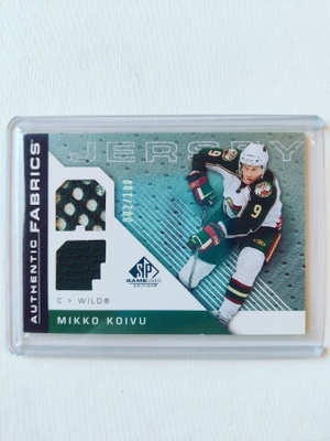 Mikko Koivu - 07-08 SPGU Authentic Fabrics /100