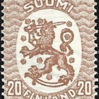 1929 M-17 S 20 p ruskea PT ** LaPe 127 B W 2 - pikkukuva 1