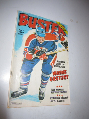 BUSTER 1 / 1983 ; esittelyssä WAYNE GRETZKY