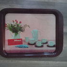 Retro Pauligin Juhla mocca peltitarjotin - pikkukuva 1