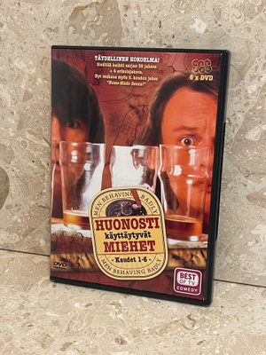 Huonosti käyttäytyvät miehet (koko sarja) 6 x DVD