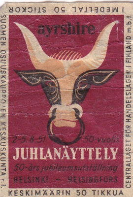 Helsinki, Ayrshire Juhlanäyttely 1951, SOK      s61