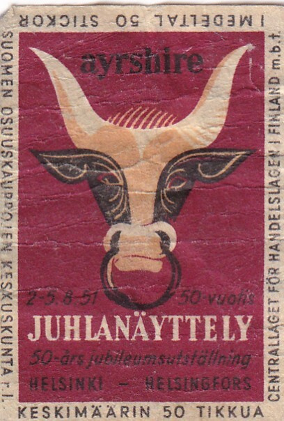 Helsinki, Ayrshire Juhlanäyttely 1951, SOK      s61