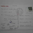 Viking Line -joulu, m/s Isabella, laivaleima Hki Navire 1993 - pikkukuva 2