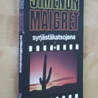 Georges Simenon : Maigret syrjästäkatsojana ( 2.p. 1990 ) - pikkukuva 1