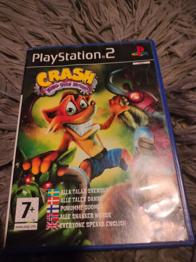 Crash: Mind Over Mutant – PS2 – testattu  Myydään Crash: Min