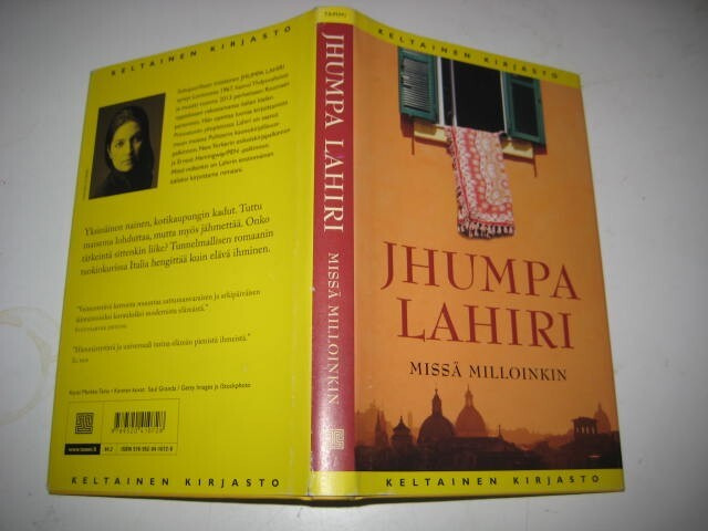 Jhumpa Lahiri : Missä milloinkin - Tkk Sid 1p