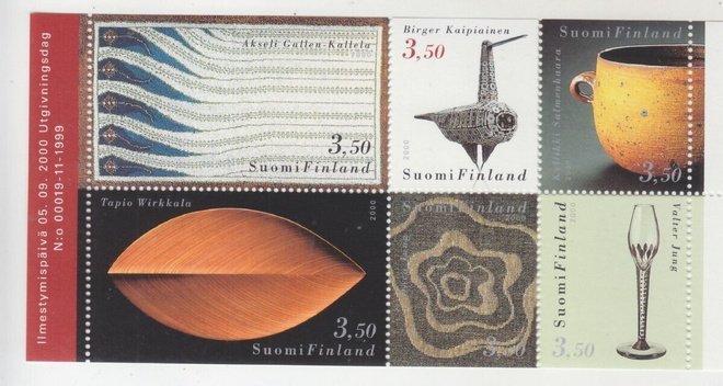 2000 Muotoiluvihon lehti postituoreena.