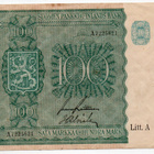 100 markkaa 1945 Litt. A - pikkukuva 1