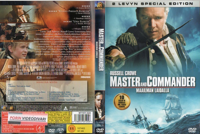 MASTER AND COMMANDER:MAAILMAN LAIDALLA	(16 451)	k	-FI-	DVD 2