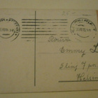 Herrasväen muotia, uuden vuoden kortti, p. 1918 - pikkukuva 2