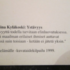 KULKEMATON YSTÄVYYS KRISTIINA KYLÄKOSKI 1999 - pikkukuva 2