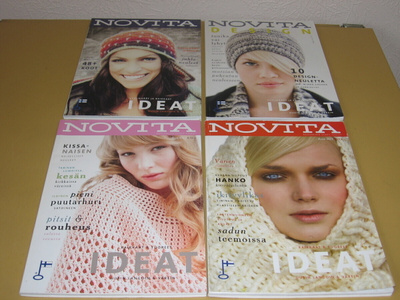 4 kpl Novita-lehtiä 2012