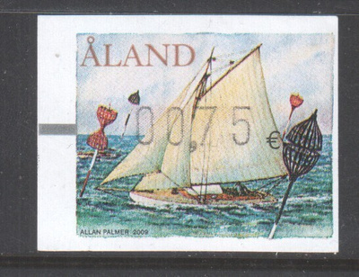 Åland 2009 0,75€ Jolla framalipuke postituoreena.