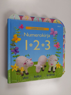 Lasten iloinen numerokirja 1,2,3