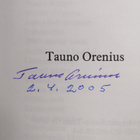 Tauno Orenius : Elämän lahja (signeerattu) - pikkukuva 3