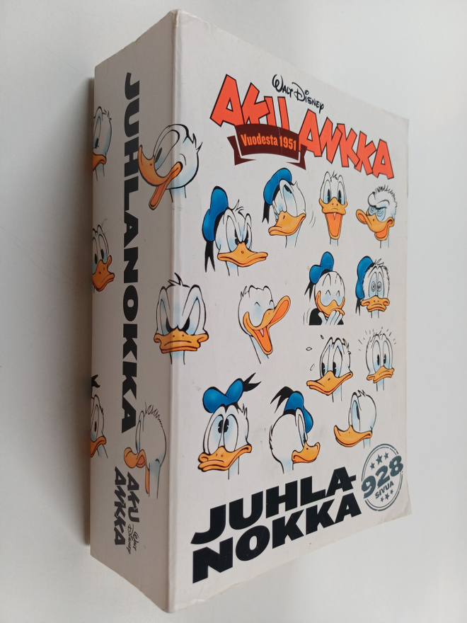 Juhlanokka : Aku Ankka -lehden parhaat sarjat seitsemältä...