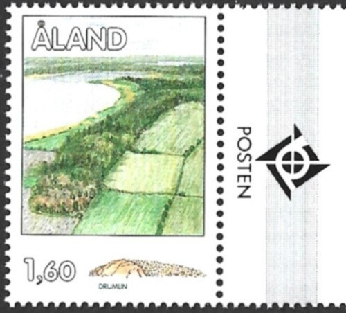 ÅL 1994 Yleismerkit 1,60 mk välilöpari logo ** LaPe 080
